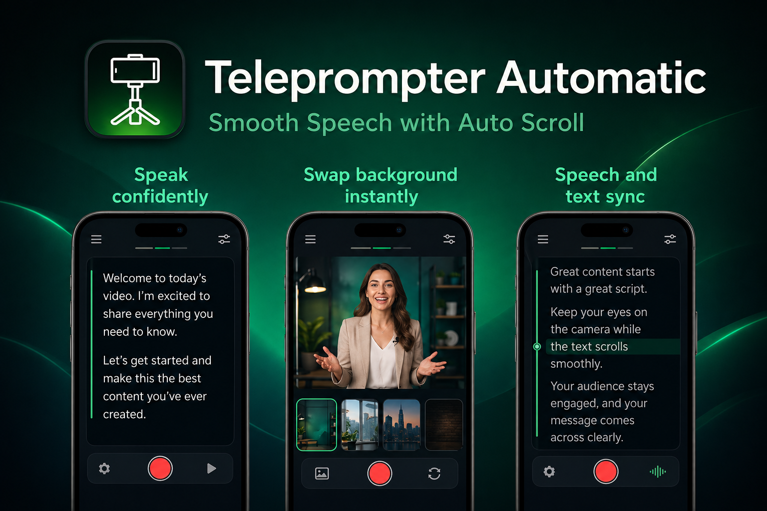 Teleprompter Automatic App For IPhone Android And Web teleprompter-automatic-app-for-iphone-android-and-web